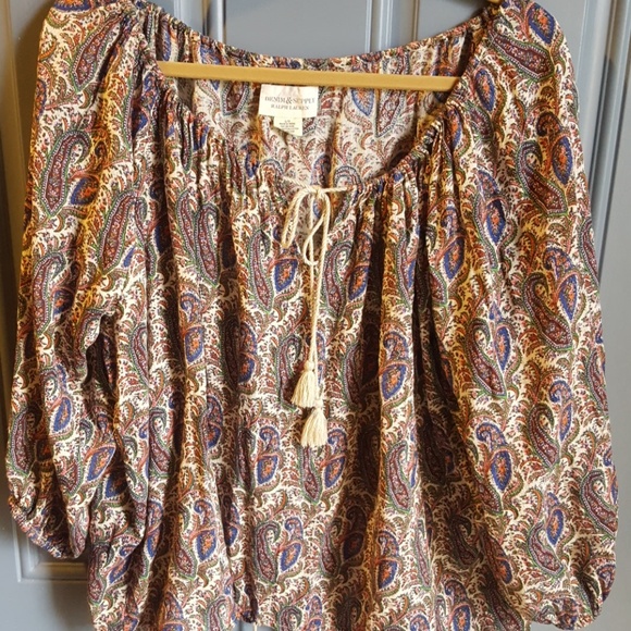 Ralph Lauren Tops - Ralph Lauren,  RL Boho top